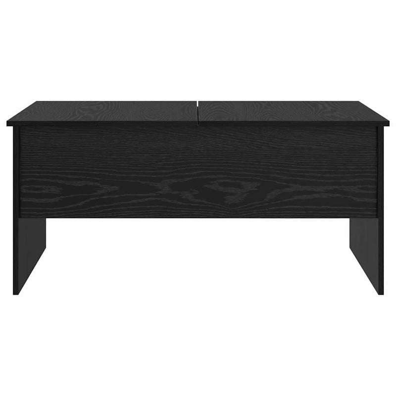 vidaXL Dohányzóasztal Musta tammi 102 x 50,5 x 46,5 cm Faanyag