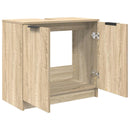 vidaXL Fürdőszoba Székény Sonoma tölgy 64,5 x 33,5 x 59 cm Faanyag