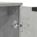 vidaXL Fürdőszoba Székény Beton Szürke 64,5 x 33,5 x 59 cm Faanyag