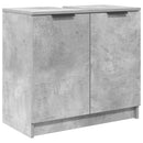vidaXL Fürdőszoba Székény Beton Szürke 64,5 x 33,5 x 59 cm Faanyag