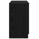 vidaXL Fürdőszoba Székény Fekete tölgy 64,5 x 33,5 x 59 cm Faanyag