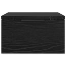 vidaXL Éjjeliszekrény 2 pcs Musta tammi 34 x 30 x 20 cm Faanyag