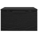 vidaXL Éjjeliszekrény 2 pcs Fekete tölgy 34 x 30 x 20 cm Faanyag