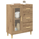 vidaXL Széf Artisan tölgy 69,5 x 34 x 90 cm Faanyag