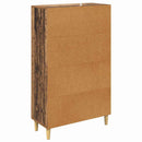 vidaXL Magasfiú fiókkal Öreg fa 70 x 31 x 115 cm Faanyag