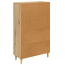 vidaXL Magasfiú fiókkal Artisan tölgy 70 x 31 x 115 cm Faanyag