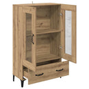 vidaXL Magasfiú Artisan tölgy 70 x 31 x 115 cm Műszaki fa és vas