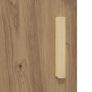 vidaXL Széf Artisan tölgy 34.5 x 32.5 x 90 cm Faanyag