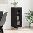 vidaXL Széf Fekete tölgy 34.5 x 32.5 x 90 cm Faanyag