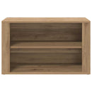 vidaXL Cipőtartó polcokkal kézműves tölgy 75 x 35 x 45 cm Faanyag