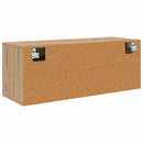 vidaXL Cipőszekrény polcokkal kézműves tölgy 100 x 35 x 38 cm Faanyag