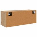 vidaXL Cipőszekrény polcokkal kézműves tölgy 100 x 35 x 38 cm Faanyag