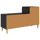 vidaXL Cipőszekrény fiókkal Fekete tölgy 102 x 36 x 60 cm Faanyag