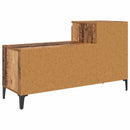 vidaXL Cipőszekrény fiókkal polcokkal Régi fa 102 x 36 x 60 cm Faanyag