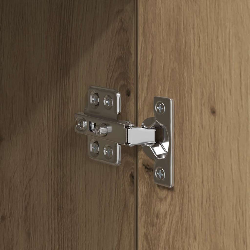 vidaXL Éjjeliszekrény fiókkal kézműves tölgy 50 x 36 x 60 cm Faanyag