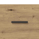 vidaXL Éjjeliszekrény fiókkal kézműves tölgy 60 x 36 x 45 cm Faanyag