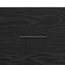 vidaXL Éjjeliszekrény fiókkal Musta tammi 60 x 36 x 45 cm Faanyag