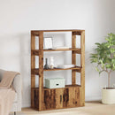 vidaXL Széf Régi fa 30 x 80 x 119.5 cm Faanyag