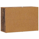 vidaXL Széf Öreg fa 80 x 30 x 53 cm Faanyag