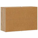 vidaXL Széf Artisan tölgy 80 x 30 x 53 cm Faanyag