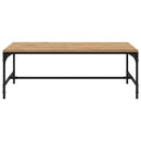 vidaXL Dohányzóasztal Artisan tölgy 100 x 50 x 35 cm Faanyag