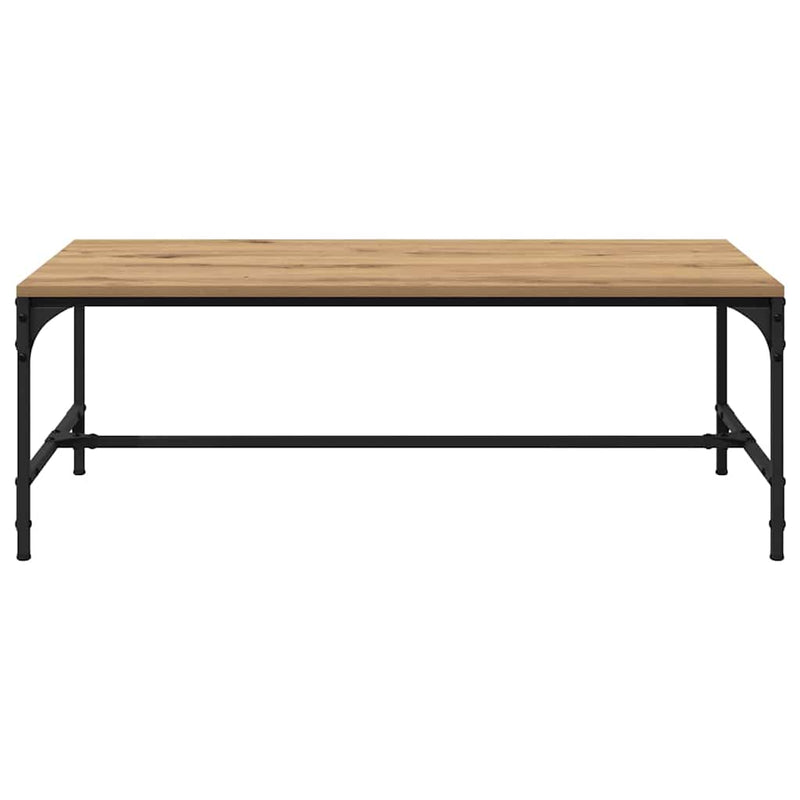 vidaXL Dohányzóasztal Artisan tölgy 100 x 50 x 35 cm Faanyag