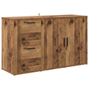 vidaXL Széf fiókkal Öreg fa 100 x 33 x 59.5 cm Faanyag