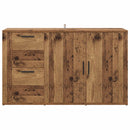 vidaXL Széf fiókkal Öreg fa 100 x 33 x 59.5 cm Faanyag