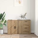 vidaXL Széf Artisan tölgy 100 x 33 x 59.5 cm Szerelt Fa