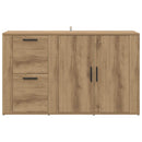 vidaXL Széf Artisan tölgy 100 x 33 x 59.5 cm Szerelt Fa