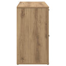 vidaXL Széf Artisan tölgy 100 x 33 x 59.5 cm Szerelt Fa
