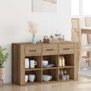 vidaXL Széf Artisan tölgy 100 x 30 x 59,5 cm Faanyag
