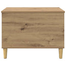 vidaXL Éjjeliszekrény kézműves tölgy 60 x 44,5 x 45 cm Faanyag