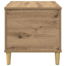 vidaXL Éjjeliszekrény Artisan tölgy 60 x 44,5 x 45 cm Faanyag