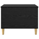 vidaXL Éjjeliszekrény Fekete tölgy 60 x 44,5 x 45 cm Faanyag