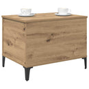 vidaXL Dohányzóasztal Artisan tölgy 60 x 44,5 x 45 cm Faanyag