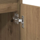 vidaXL Széf fiókkal Artisan tölgy 60 x 35 x 70 cm Faanyag