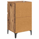 vidaXL Éjjeliszekrény fiókkal 2 pcs Régi fa 40 x 35 x 70 cm Faanyag