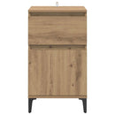 vidaXL Éjjeliszekrény 2 pcs kézműves tölgy 40 x 35 x 70 cm Faanyag