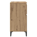 vidaXL Éjjeliszekrény 2 pcs kézműves tölgy 40 x 35 x 70 cm Faanyag