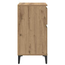 vidaXL Éjjeliszekrény 2 pcs Artisan tölgy 40 x 35 x 70 cm Faanyag