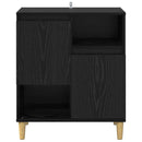 vidaXL Széf Musta tammi 35 x 60 x 70 cm Faanyag
