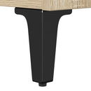 vidaXL Mosdókagyló szekrény polcokkal Sonoma tölgy 80 x 33 x 60 cm