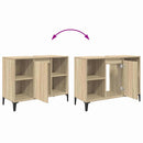 vidaXL Mosdókagyló szekrény polcokkal Sonoma tölgy 80 x 33 x 60 cm