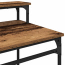 vidaXL Asztal Öreg fa 100 x 50 x 90 cm Szerelt Fa