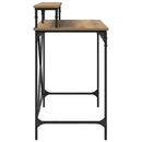 vidaXL Asztal Artisan tölgy 100 x 50 x 90 cm Faanyag