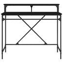 vidaXL Asztal Fekete tölgy 100 x 50 x 90 cm Faanyag