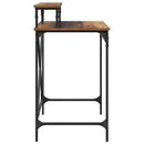 vidaXL Asztal Öreg fa 80 x 50 x 90 cm Faanyag