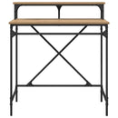 vidaXL Asztal Artisan tölgy 80 x 50 x 90 cm Faanyag