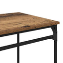 vidaXL Asztal Öreg fa 135 x 50 x 90 cm Faanyag
